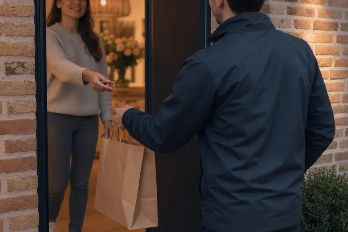 Hoeveel fooi geef je de bezorger?